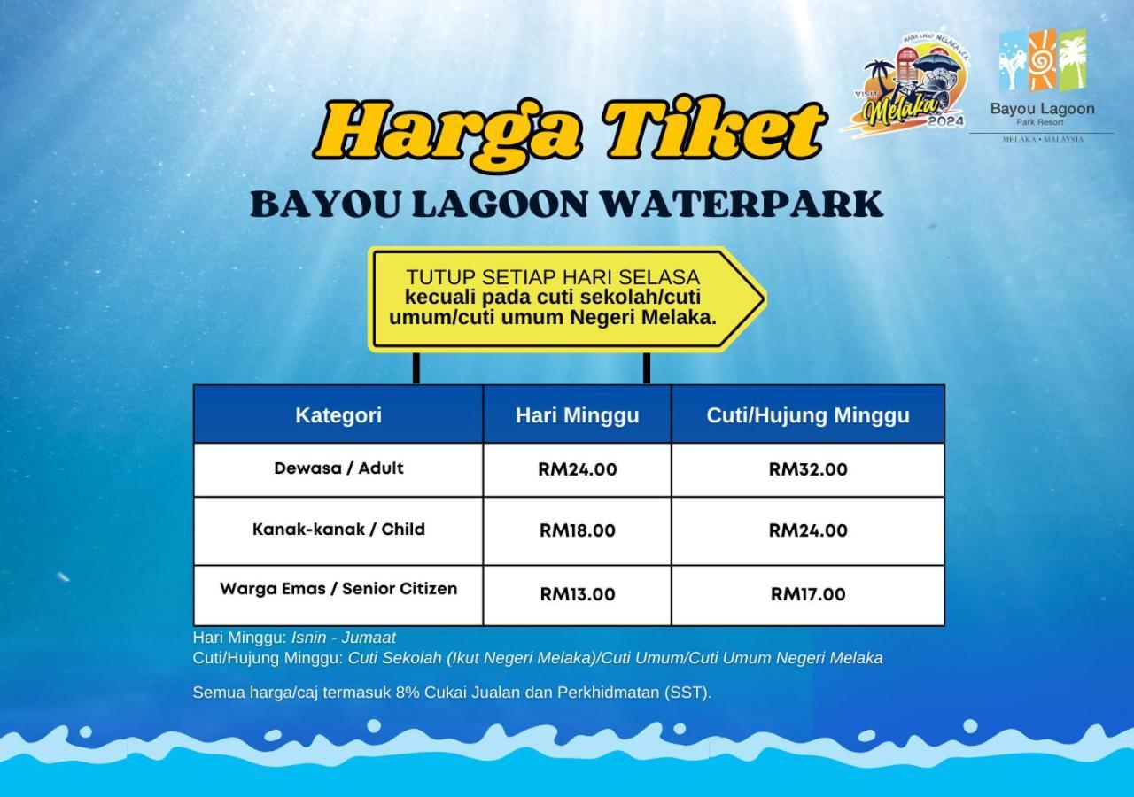 Bayou Lagoon Park Resort Malacca Extérieur photo